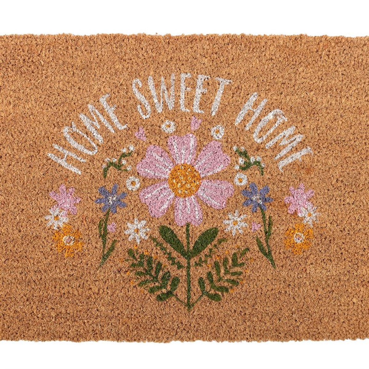 Natural Daisy Home Sweet Home Doormat