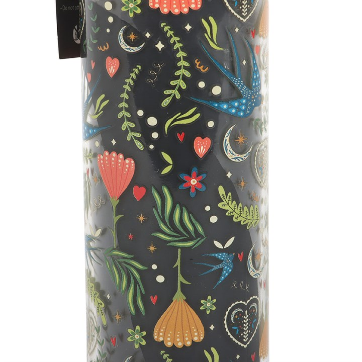 Midnight Bloom Print French Tulip Tube Candle