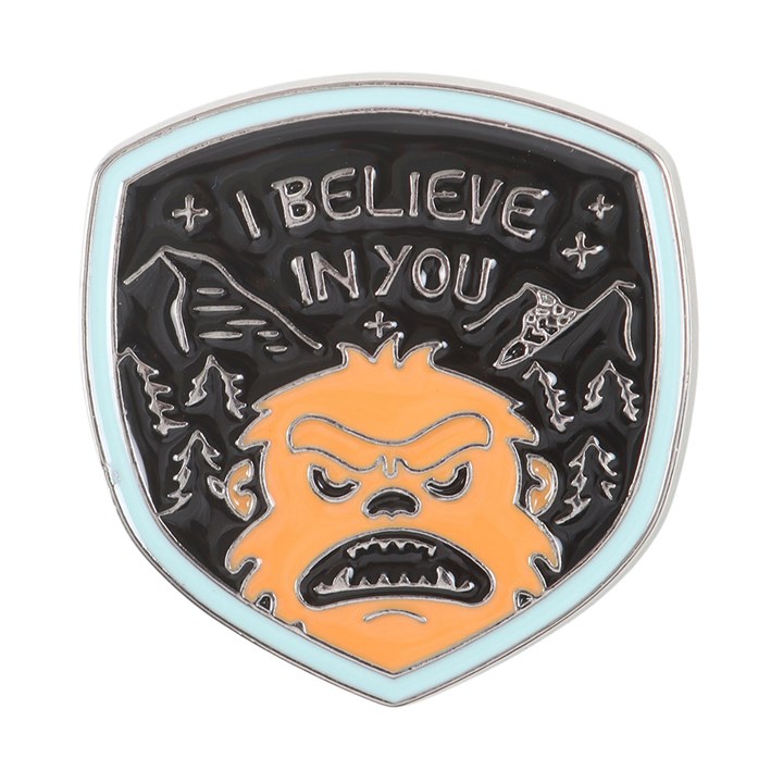 Bigfoot Enamel Pin Badge