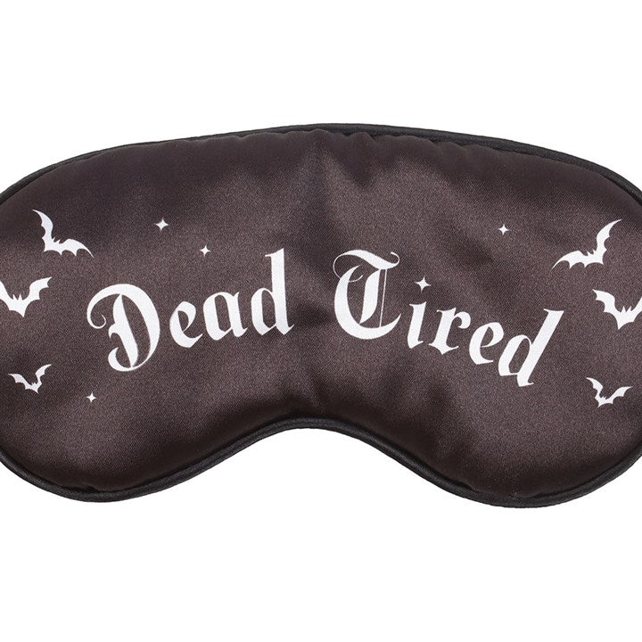 Dead Tired Satin Sleep Mask
