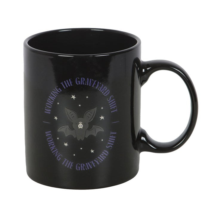Graveyard Shift Bat Mug