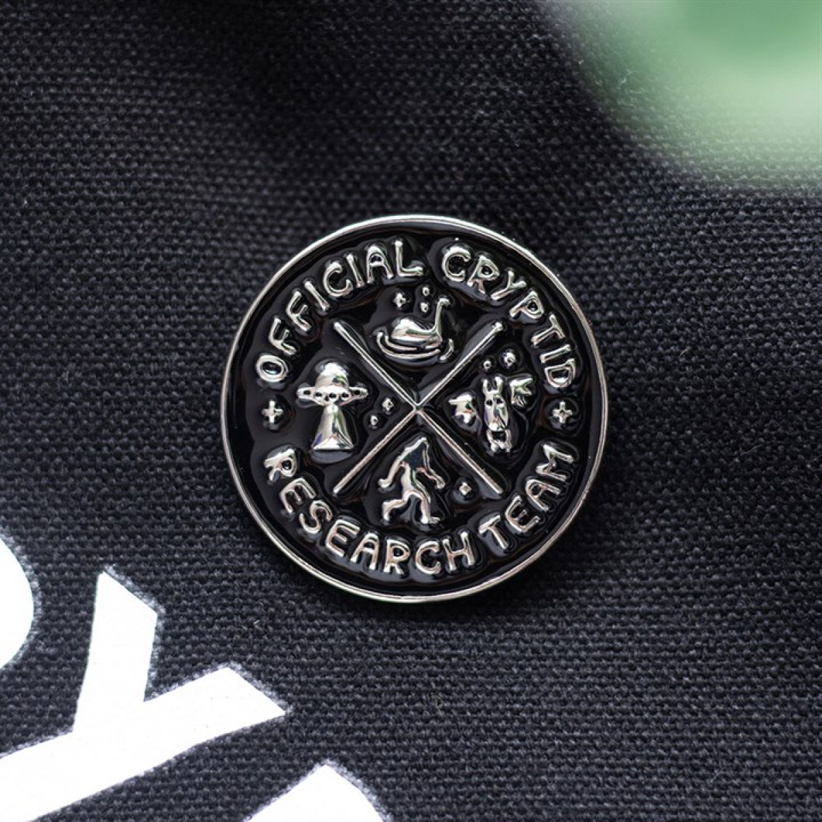 Cryptid Research Team Enamel Pin Badge