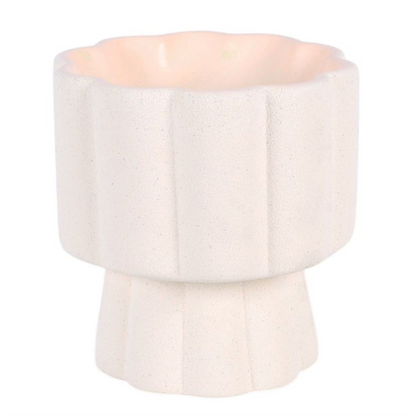 Scalloped Pedestal Oil Burner