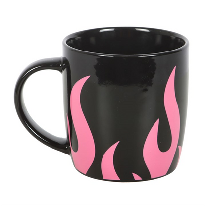 Pink Flame Mug