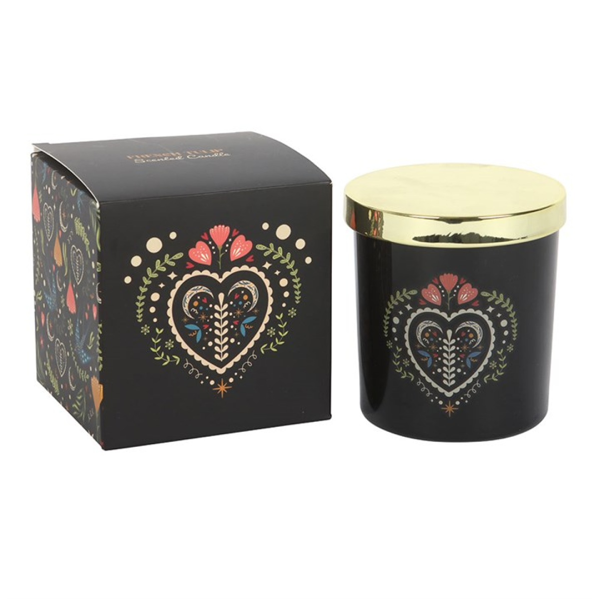 Midnight Bloom Black French Tulip Scented Candle