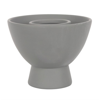 Grey Moon Terracotta Smudge Bowl