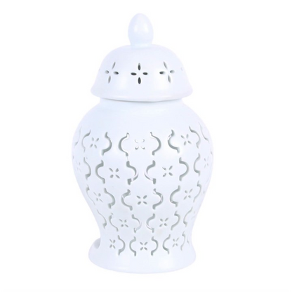 Moroccan Lantern Cut Out Oil Burner and Wax Warmer