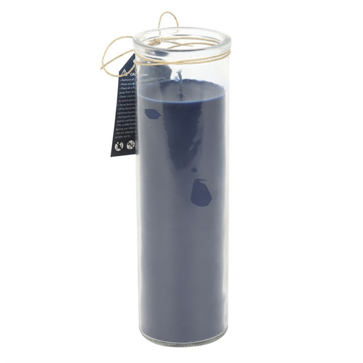 Blue Moon Phase Fig & Vanilla Scented Glass Tube Candle