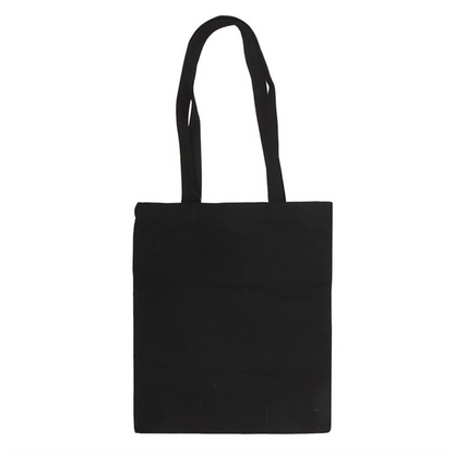 Flaming Butterfly Print Polycotton Tote Bag