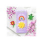 Set of 2 Rainbow and Sun Pin Badges