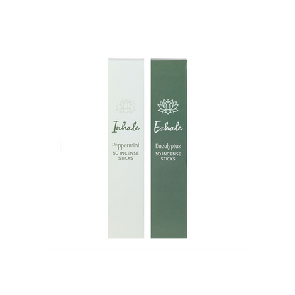 Set of 2 Inhale Exhale Incense Stick Packs