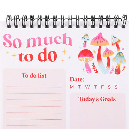 So Much To Do Mushroom List Pad