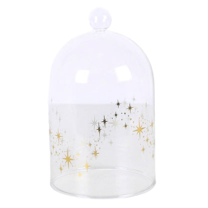 Stardust Glass Candle Cloche