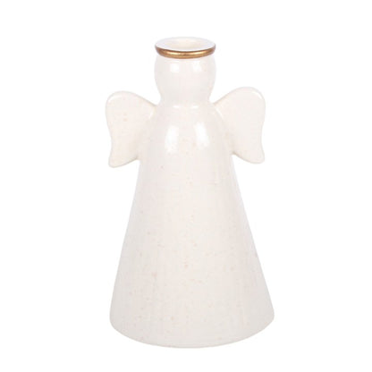 Heart Angel Taper Candle Holder