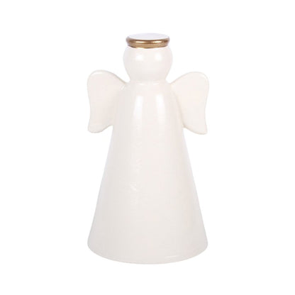 Small LED Light Up Angel Decoration with Star