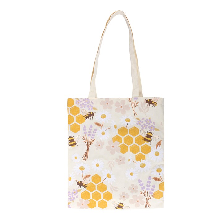 Honey Bee Print Tote Bag