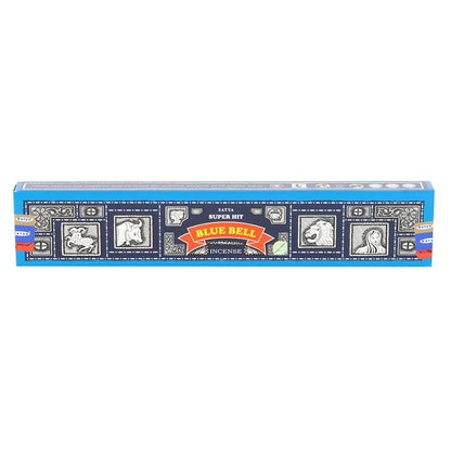 12 Packs of Superhit Blue Bell Incense Sticks by Satya