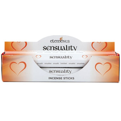 Set of 6 Packets of Elements Sensuality Incense Sticks
