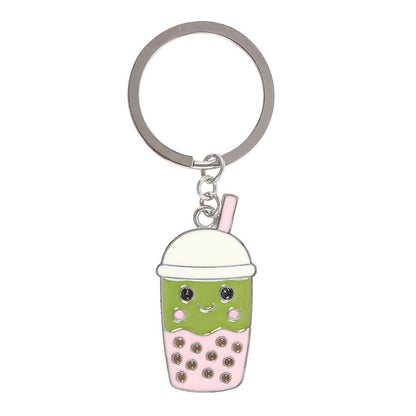 Kawaii Bubble Tea Keyring
