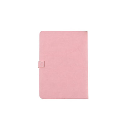 Pink Faux Leather A5 Diary with Lock
