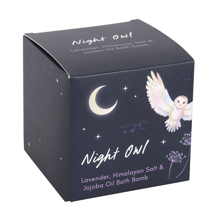 Night Owl Lavender, Himalayan Salt & Jojoba Bath Bomb