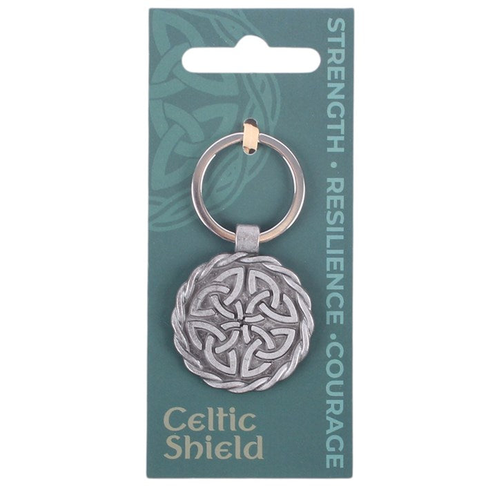 Celtic Shield Knot Keyring