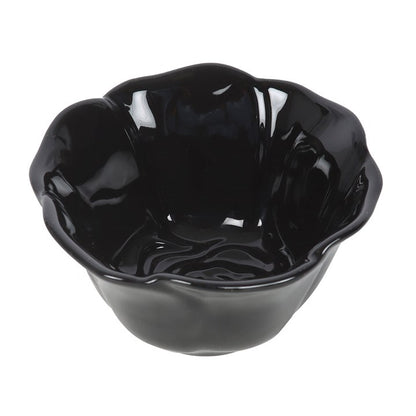 Black Rose Trinket Dish