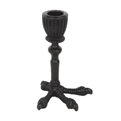 Raven Claw Taper Candle Holder