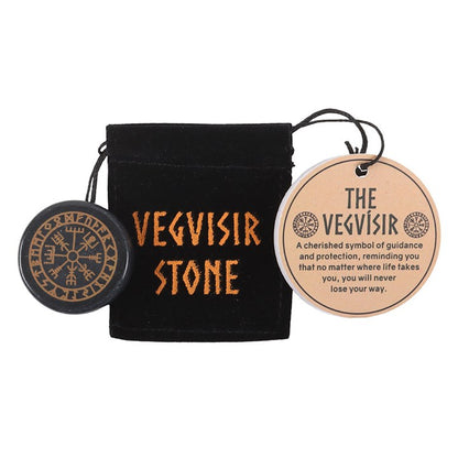 Box of 24 Vegvisir Viking Compass Pocket Stones