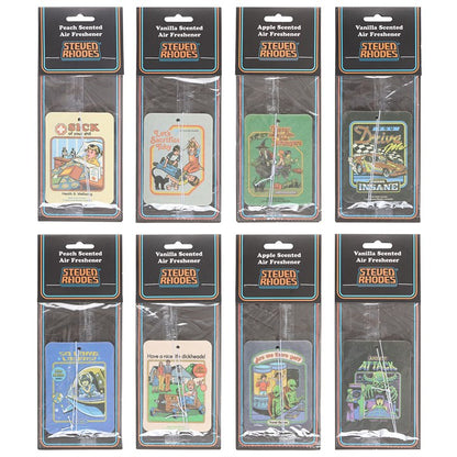 Set of 144 Air Fresheners by Steven Rhodes on Display