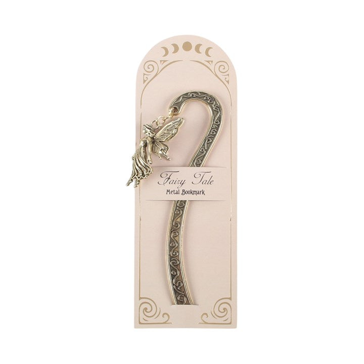 Set of 12 Fairy Tale Metal Bookmarks in Display