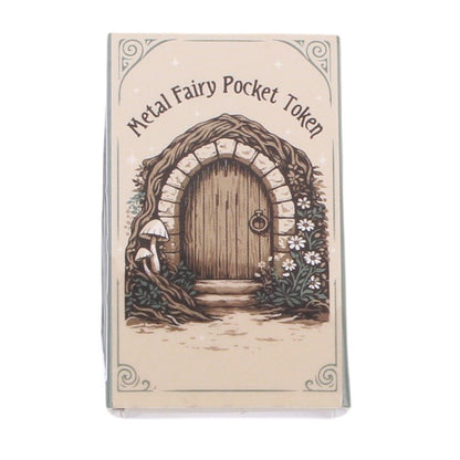 Set of 24 Stardust Fairy Metal Pocket Tokens in Display