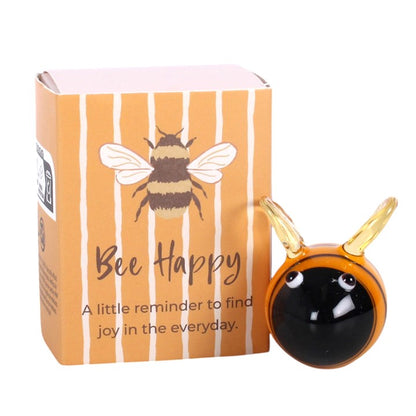 Set of 24 Glass Bee Token Gifts in Display