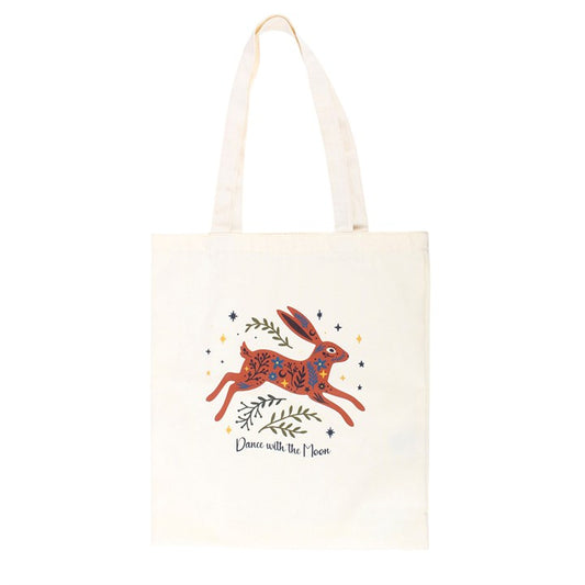 Leaping Hare Tote Bag