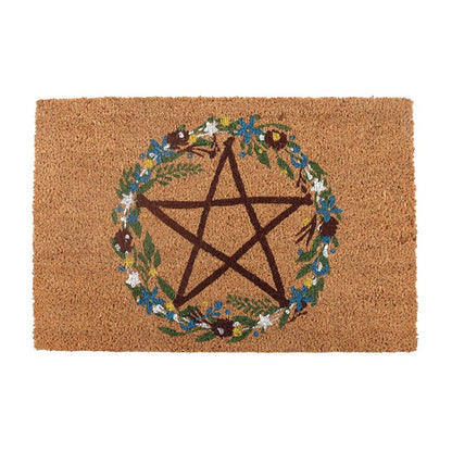 Natural Solstice Wreath Doormat