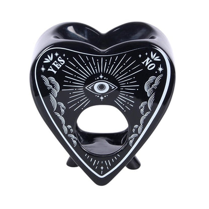 Black Planchette Oil Burner and Wax Warmer