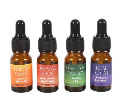 The Happy Collection Blended Essential Oil Set