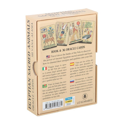 Egyptian Sacred Animals Oracle Cards