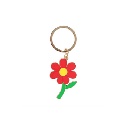 Be Kind to Your Mind Flower Keyring