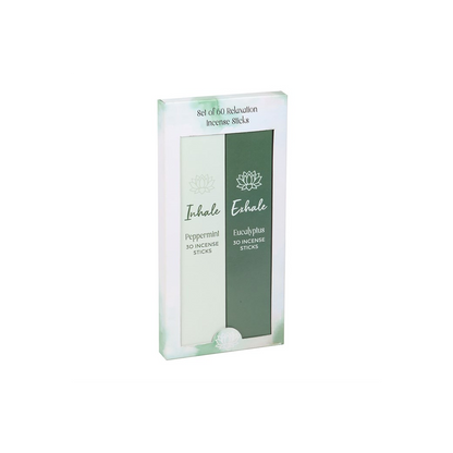 Set of 2 Inhale Exhale Incense Stick Packs