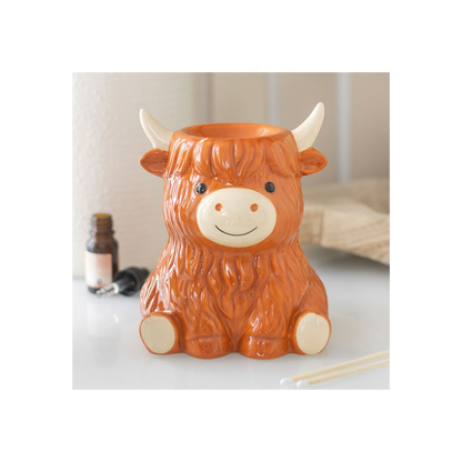 Highland Cow Oil Burner and Wax Warmer