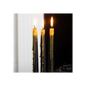 Set of 4 Pumpkin Guts Oozing Taper Candles