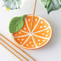 Orange Slice Incense Stick Holder