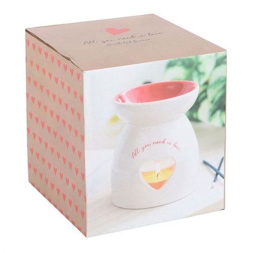 All You Need is Love Heart Oil Burner and Wax Warmer