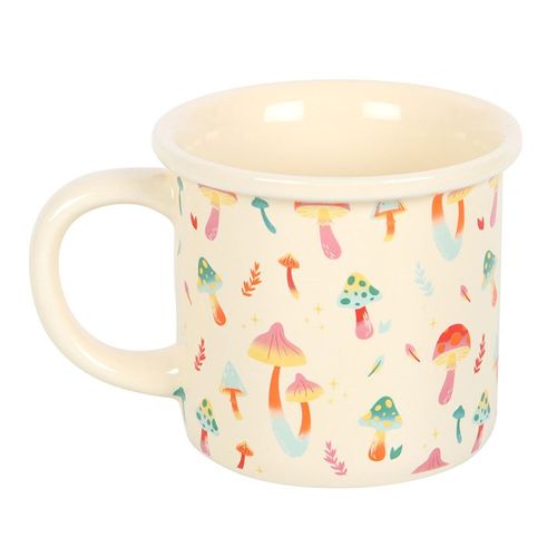 Funky Fungi Mushroom Print Mug