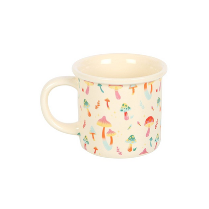 Funky Fungi Mushroom Print Mug