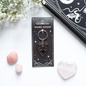 Black Planchette Keyring