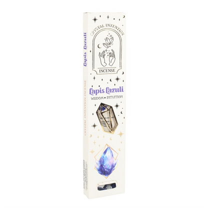 12 Packs of Native Soul Crystal Intentions Incense with Lapis Lazuli Chips
