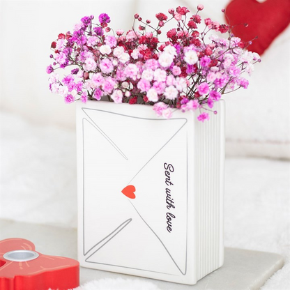 Love Letter Valentine's Day Flower Vase