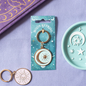 Blue Moon Keyring